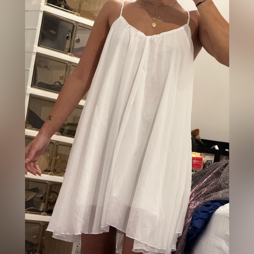White dress